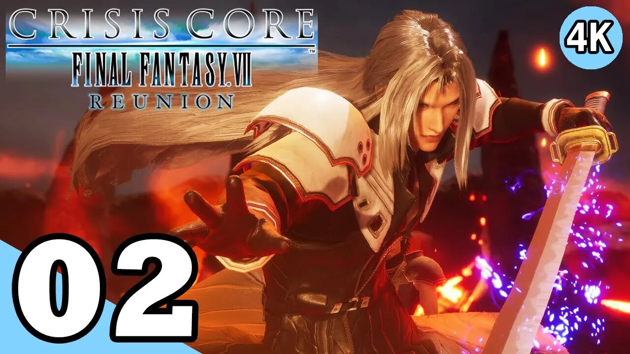 Crisis Core Final Fantasy 7 Reunion Japanese Dub Walkthrough Part 2 [PS5/4K] [With Commentary]