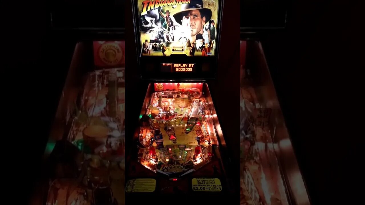 Indiana Jones The Pinball Machine!