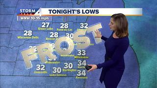 Frost advisory, freeze warnings issued Thursday night