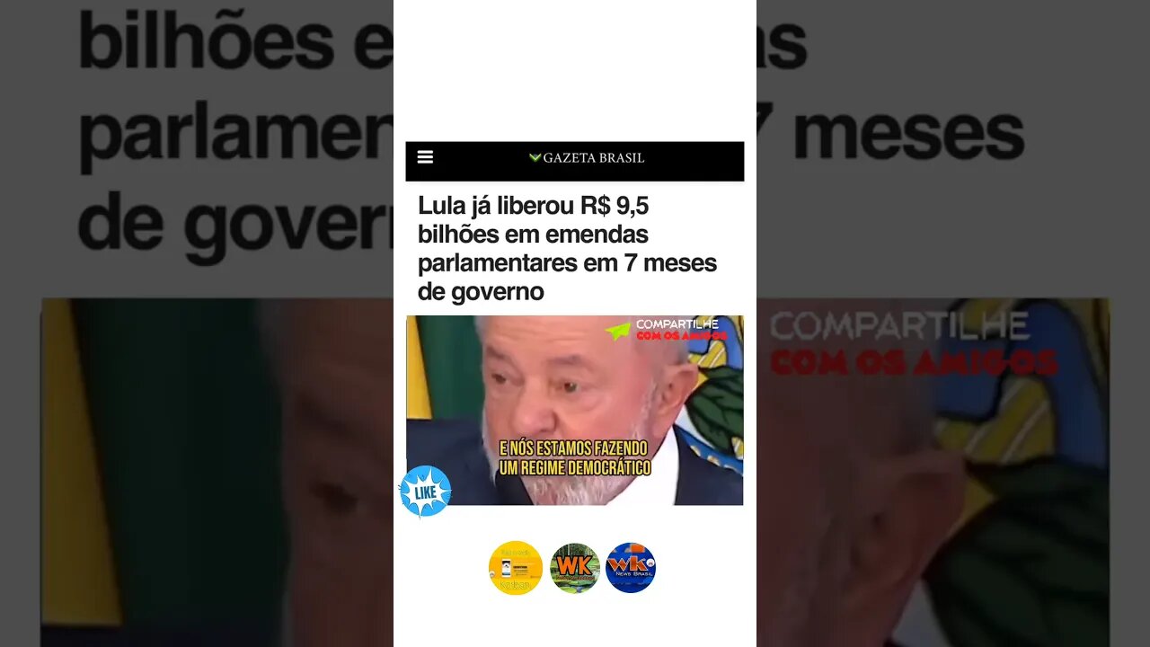 Lula já liberou 9,5 bilhões em emendas / Malandro é Malandro e Mané é Mané - Bezerra da Silva