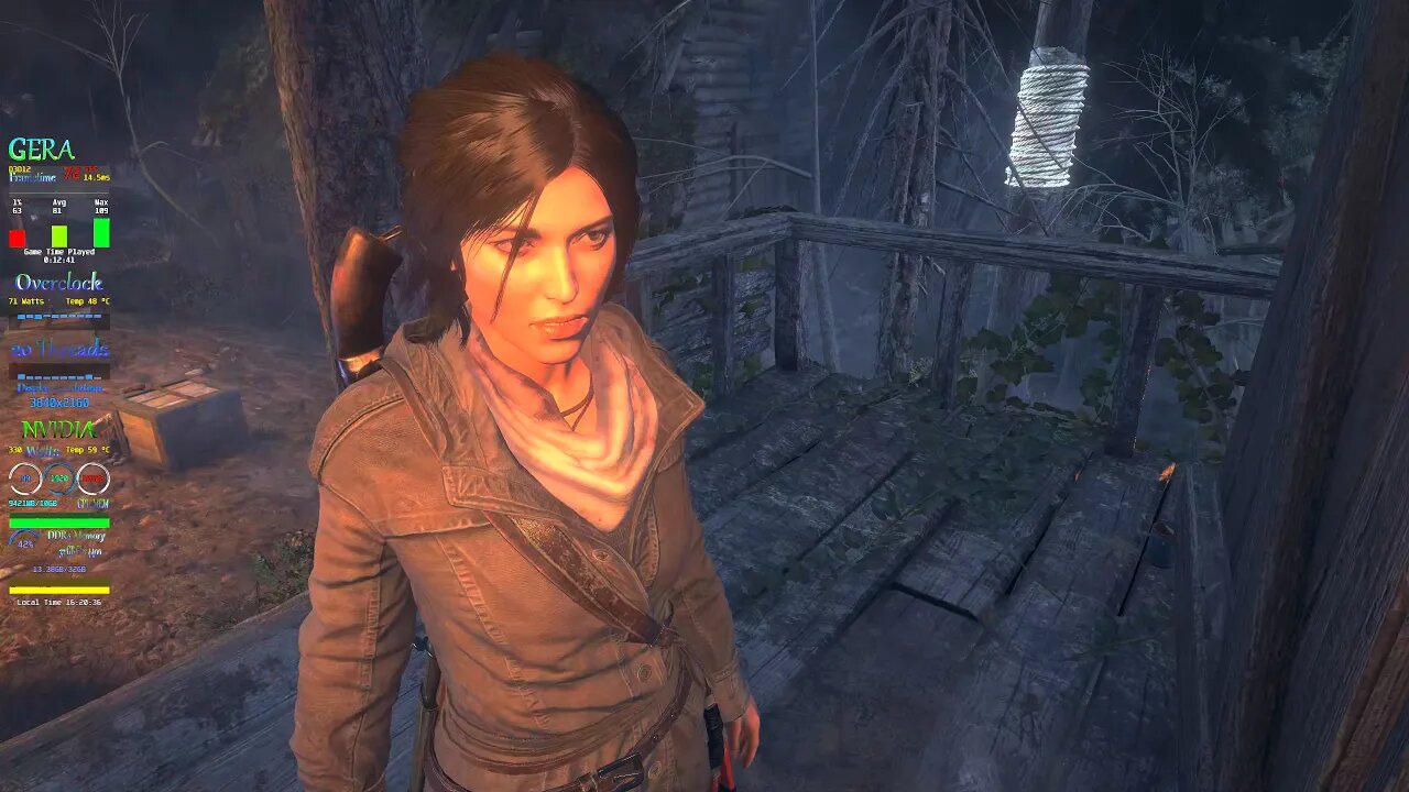 Rise of the Tomb Raider Lost In Memories 4K HDR