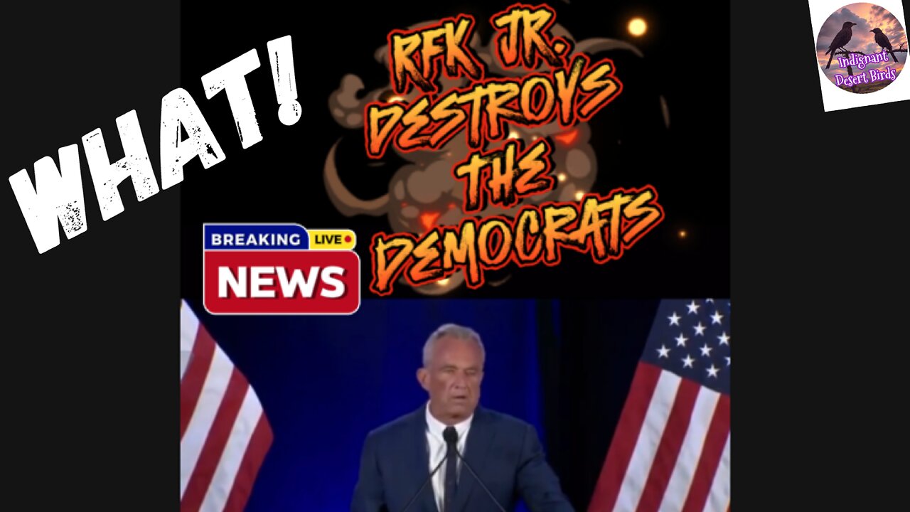 Savage RFK jr destroys the Democrats