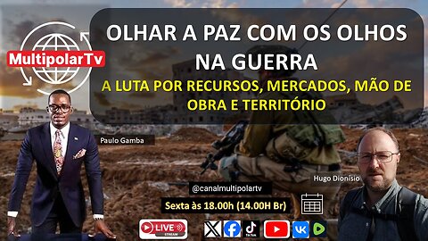 OLHAR A PAZ COM OS OLHOS NA GUERRA