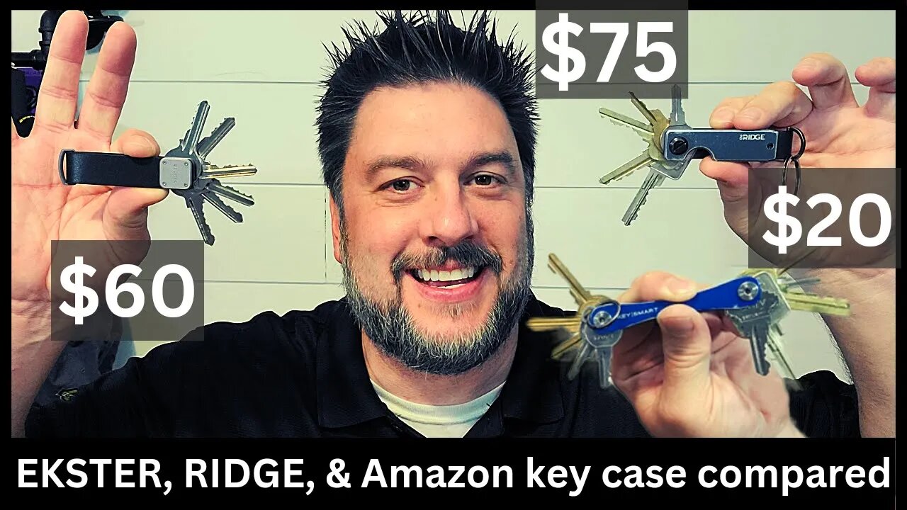 🔑 Ekster Key Case, RIDGE Key Case, & Amazon Key Smart compared [471] 🔑