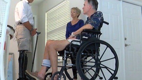 Congressman Mast visits patients in Palm City