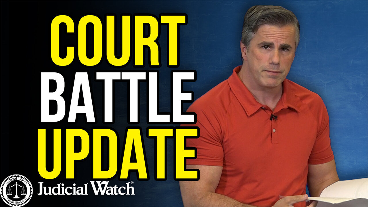 Judicial Watch | URGENT: Election Integrity Court Battle UPDATE!