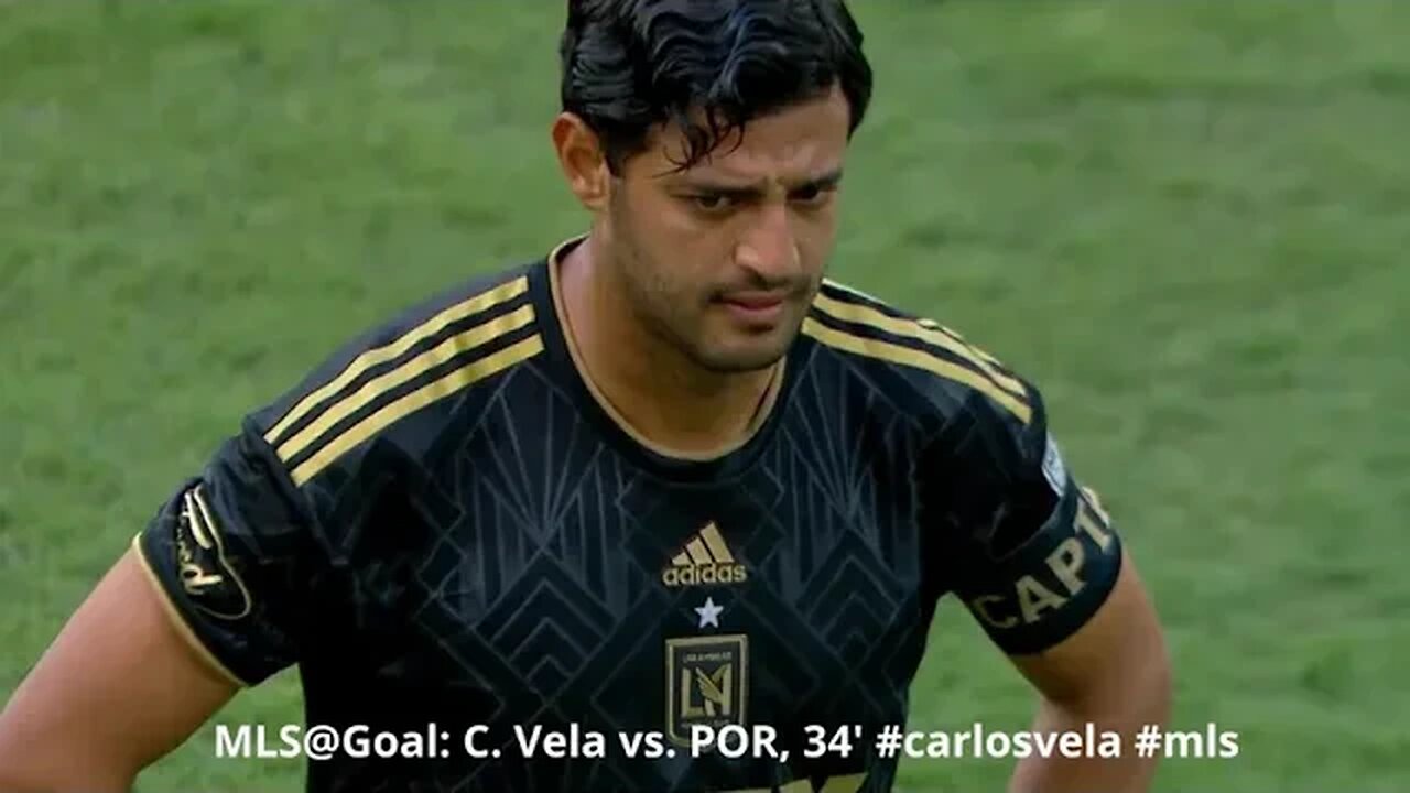 MLS@Goal: C. Vela vs. POR, 34' #carlosvela #mls