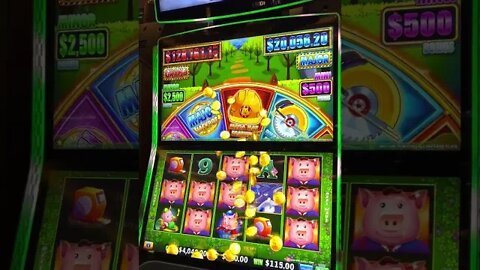 $100 BET & A SCREEN OF CEO PIGS FOR A HUGE JACKPOT! Huff N' More Puff