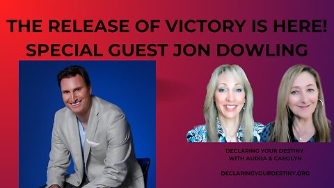 THE RELEASE OF VICTORY IS HERE: SPECIAL GUEST JON DOWLING