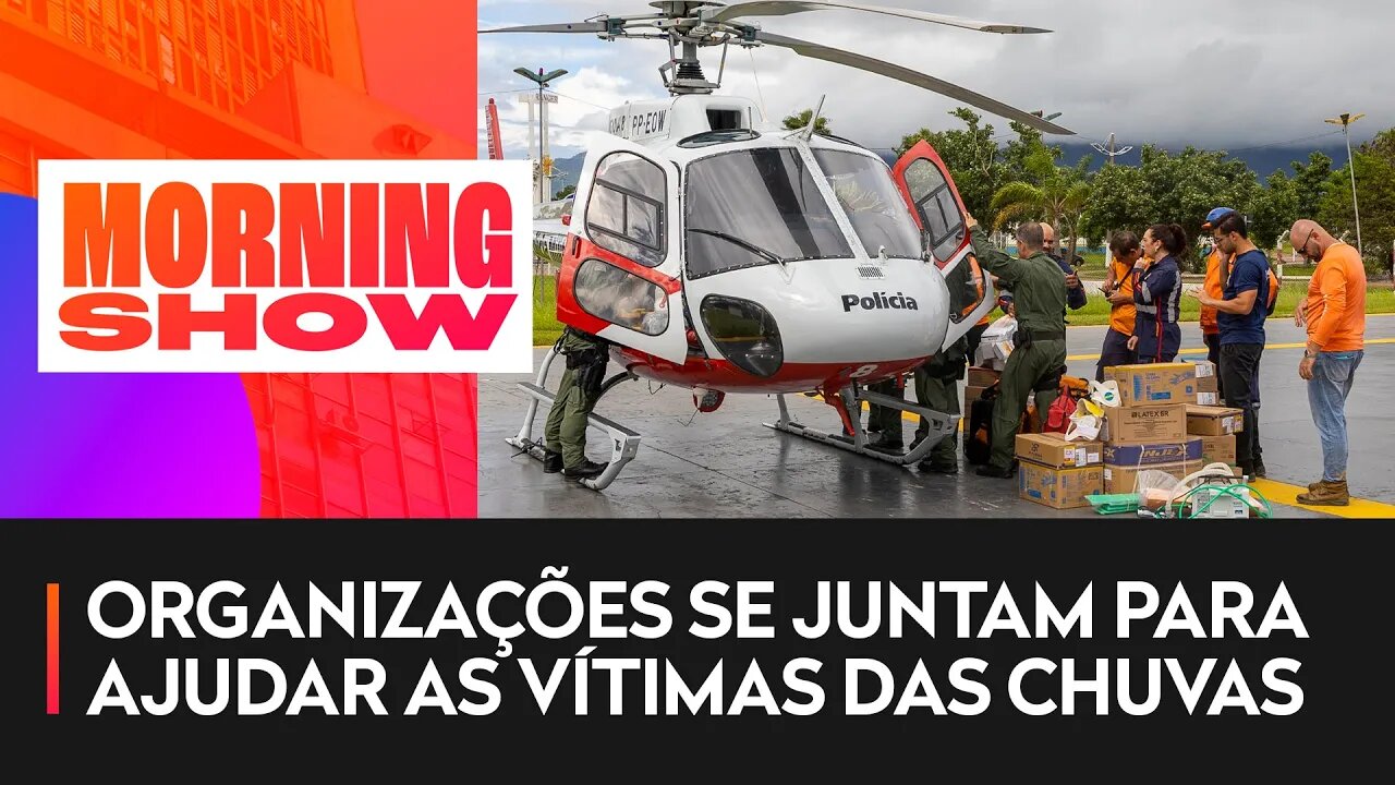 Receita Federal e Sabesp fazem doação para vítimas do Litoral Norte de SP