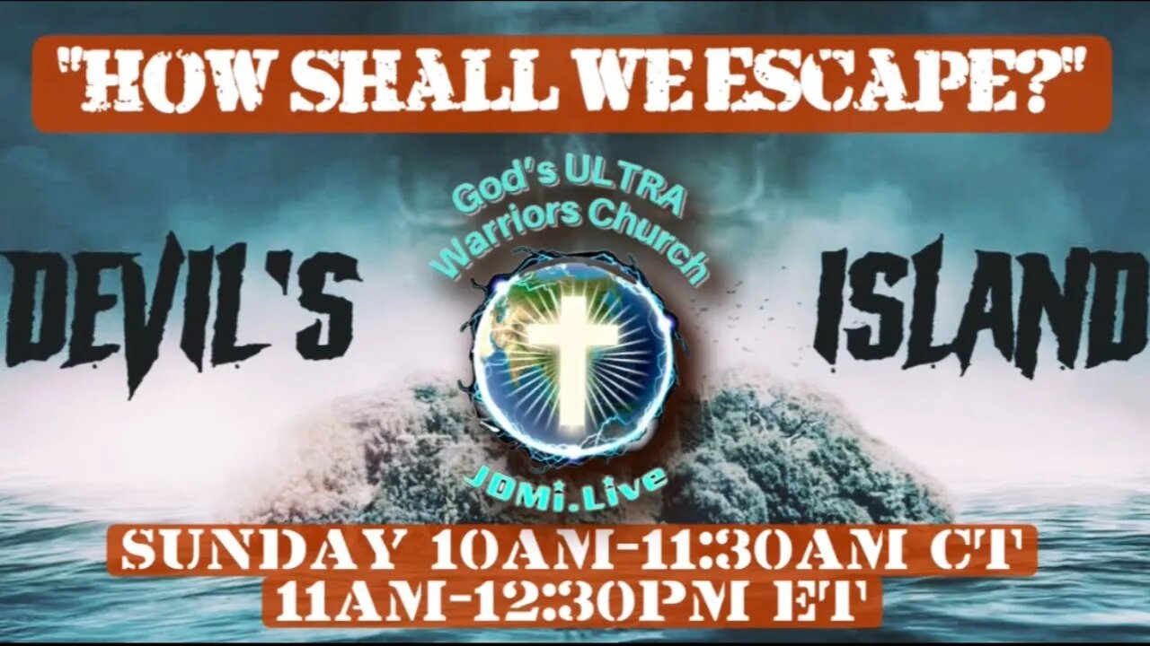 Join Pastor Jerry ~ ”How Shall We Escape?” ~ Sunday 10AM CT/11AM ET Service ~ https://JDMi.Live