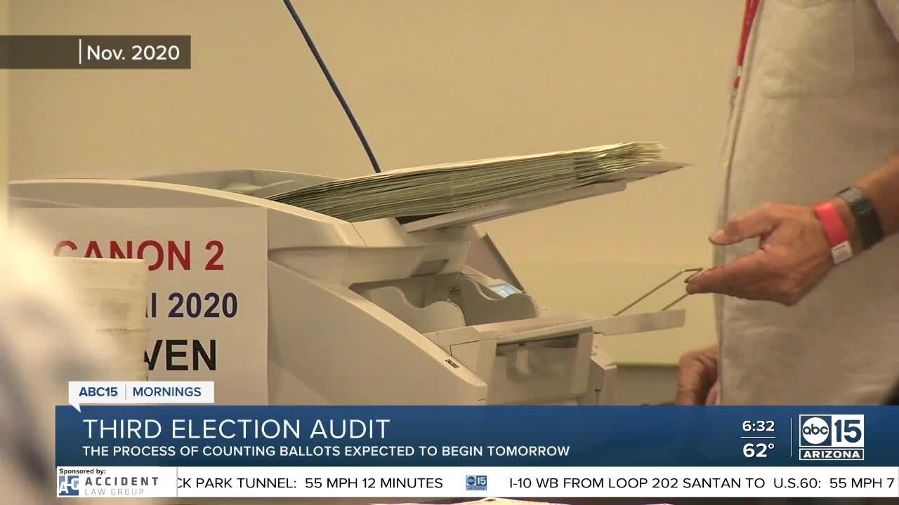 Third election audit set to begin Friday