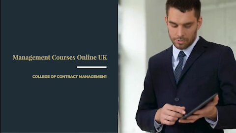 Management Courses Online UK