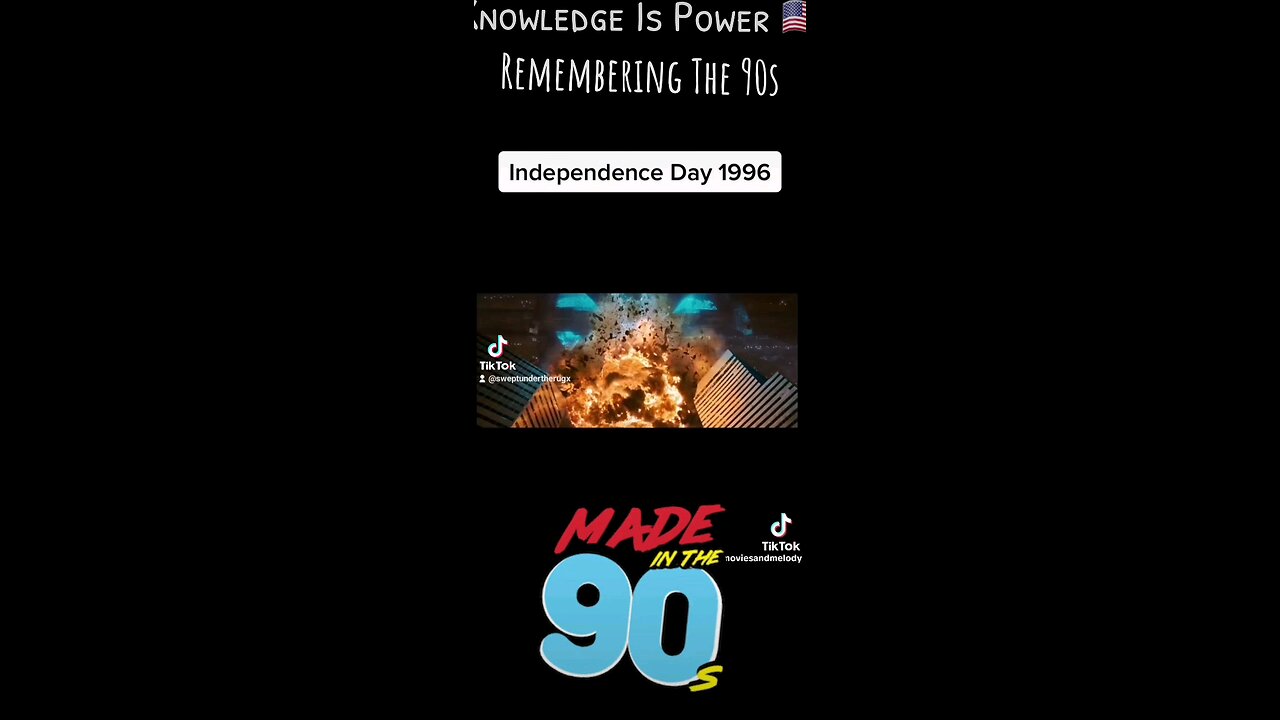 Independence day / Remembering the 90s