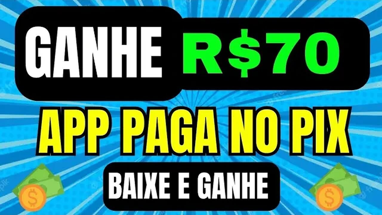 Como GANHAR R$70 REAIS com ESSE APLICATIVO em 2023