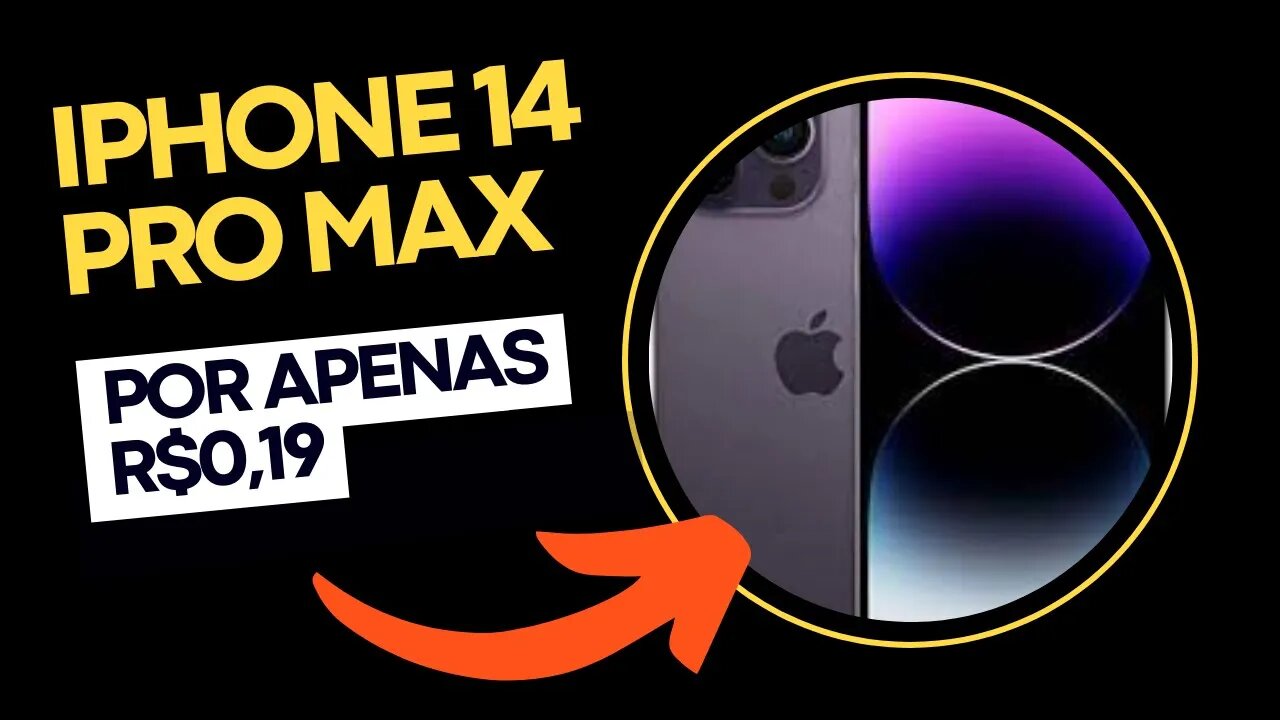 #Ganhe um iPhone14 Pro Max Por apenas R$0,19