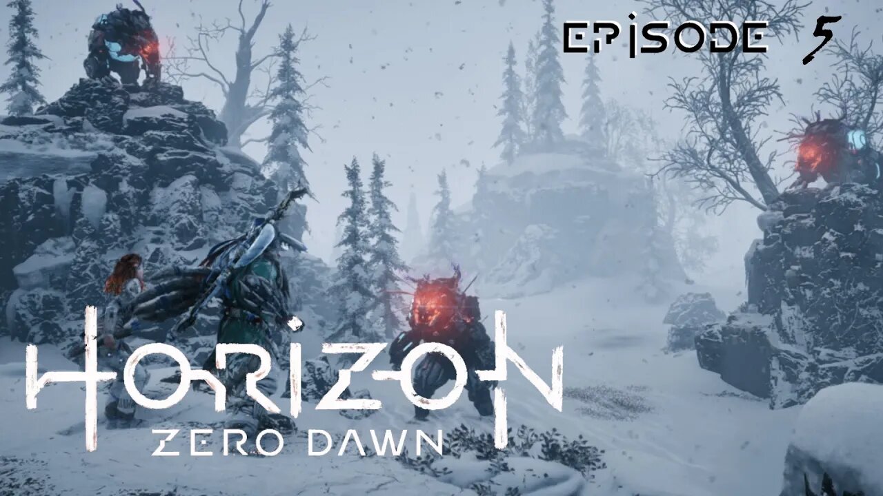 Horizon Zero Dawn Frozen Wilds DLC // The New Chieftain // Episode 5 - Blind Playthrough