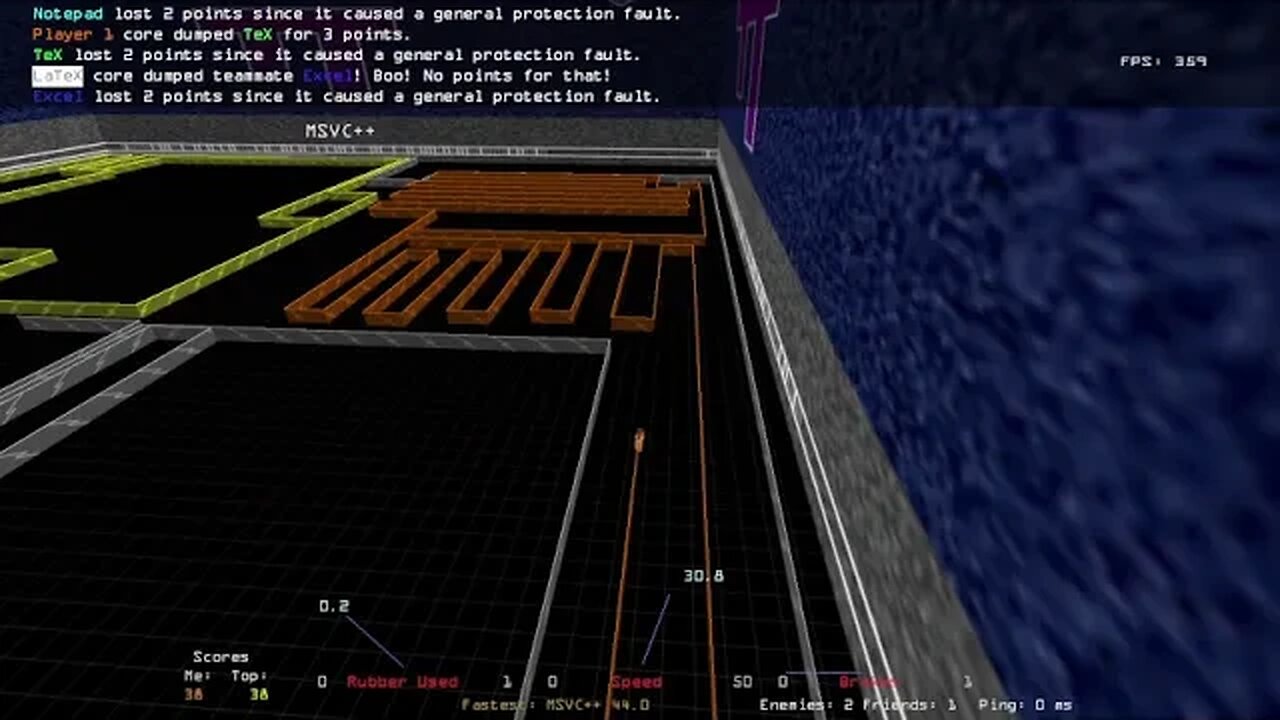 Session 3: Armagetron Advanced (Arcade Classic Practice)