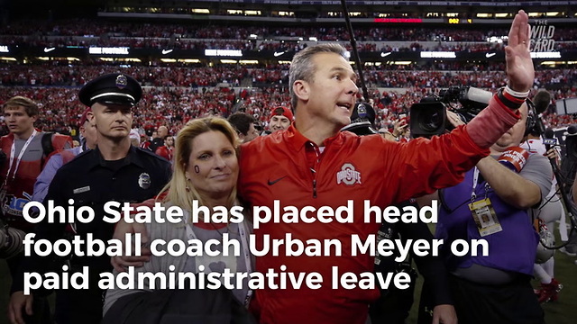 Ohio State Places Urban Meyer On Administrative Leave