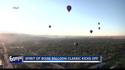 Spirit of Boise Balloon Classic Kicks Off Today