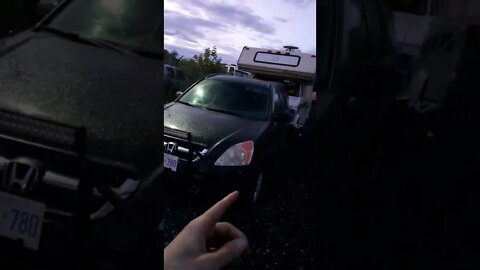 g30 broke down in Quebec junk yard #sfmcollective #shorts #rvliving