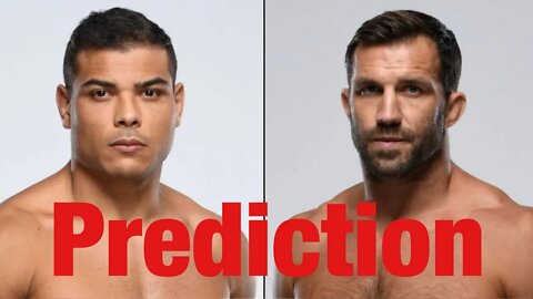 Paulo Costa Vs Luke Rockhold Prediction