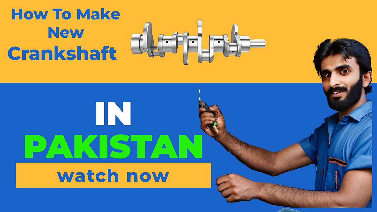 Manufacturing of CrankShafts in Pkistan The Most Amazing Video...