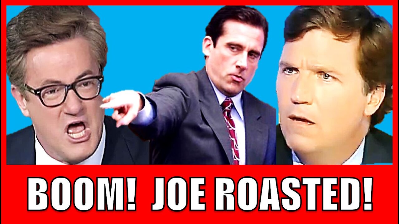 BOOM! Morning Joe ROASTED! by Tucker Carlson