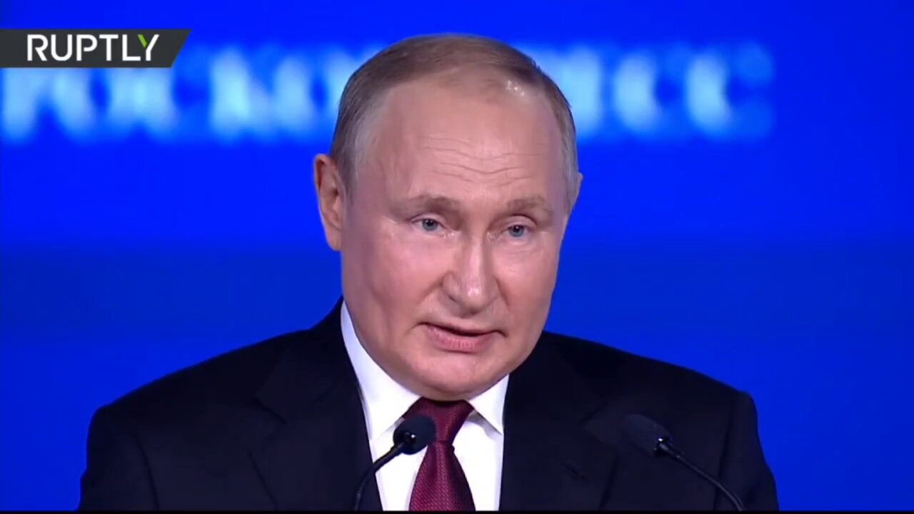 Putin speech at St. Petersburg Economic Forum 2022