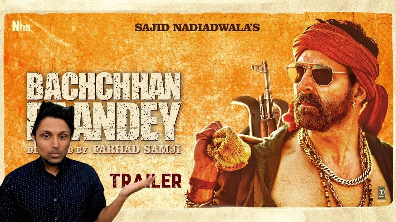 Bachchhan Paandey | Official Trailer | Akshay Kriti Jacqueline Arshad | Sajid N | REACTION