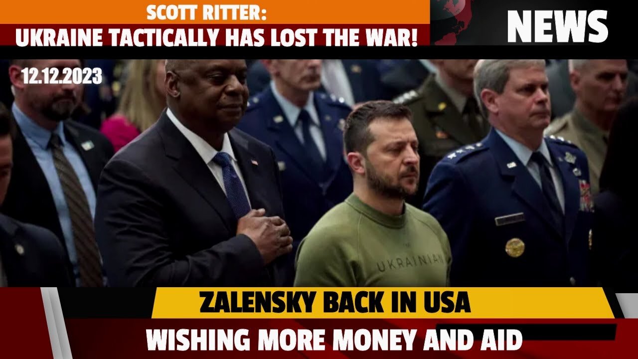 Zelensky Is Back In USA With New X'mas List - Scott Ritter Ft Nima