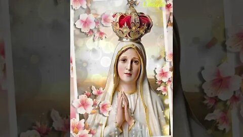 Oração de Nossa Senhora de Fátima para Alcançar Graças #shorts