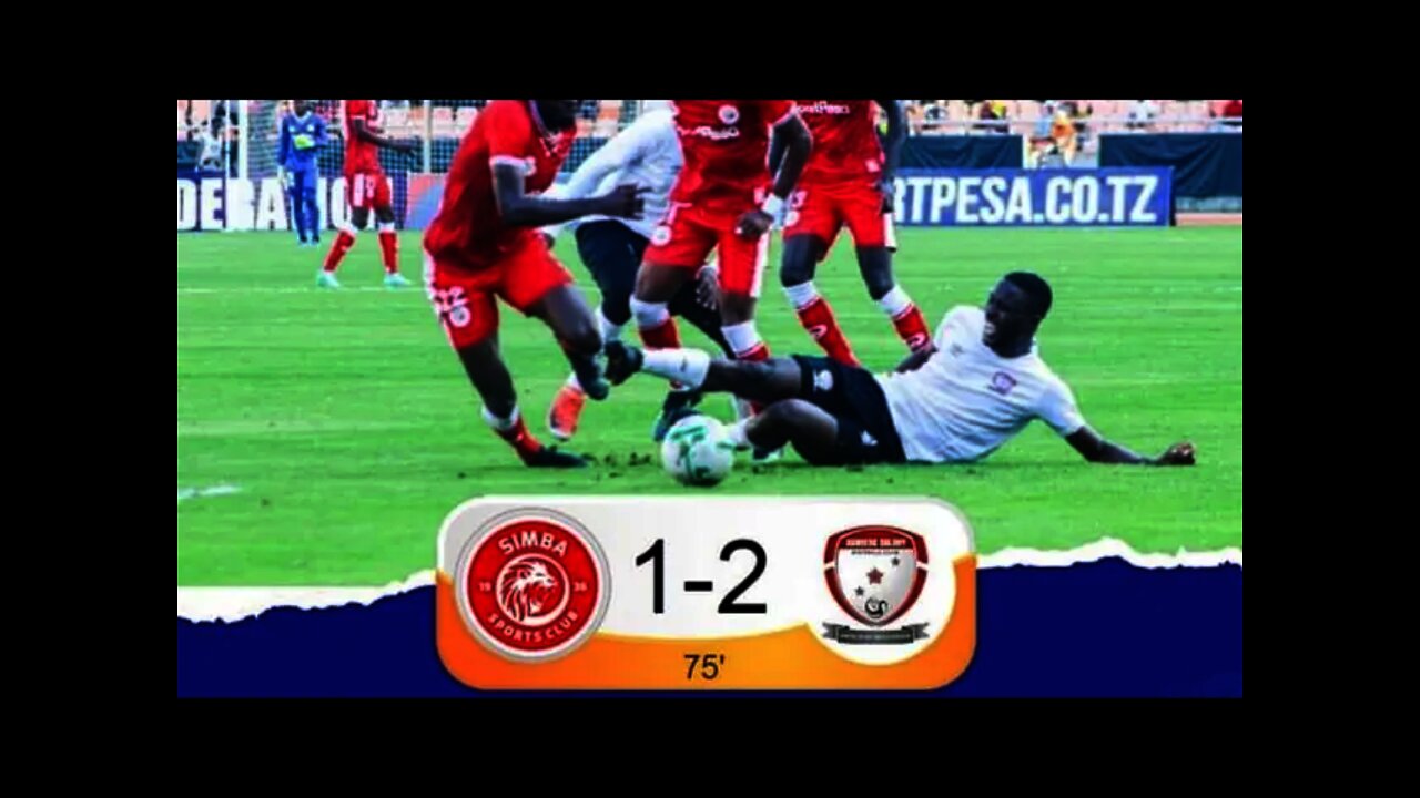 SIMBA SC VS JWANENG GALAXY : Goli la pili la Galaxy