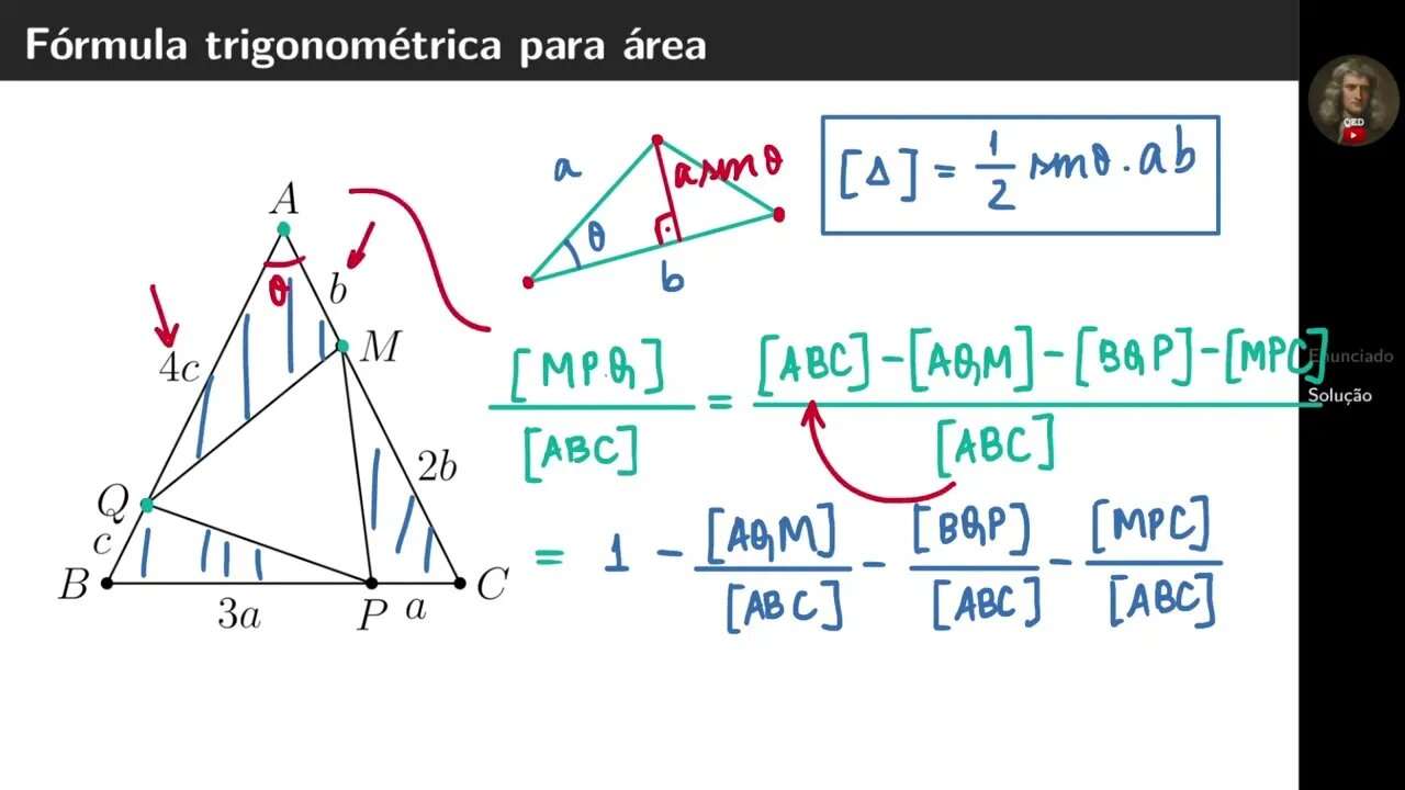 Colégio Naval 2011 ~ problema de geometria plana