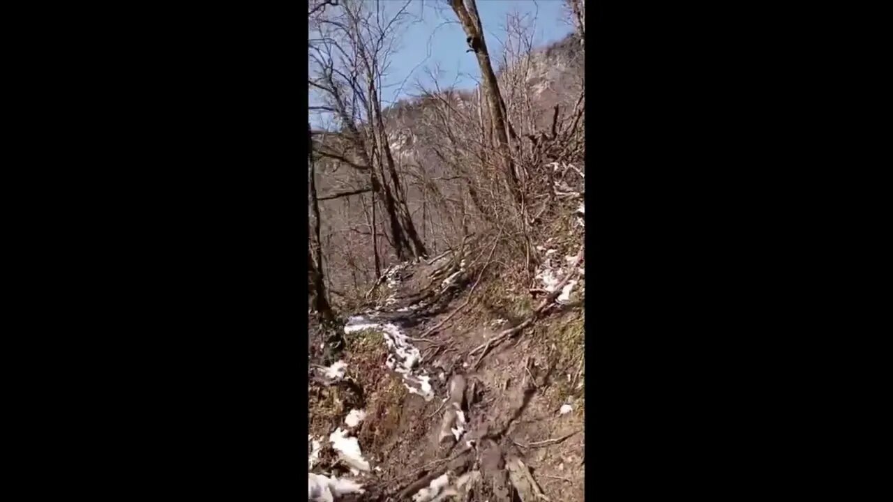 Hike to Waterfall Near Sochi