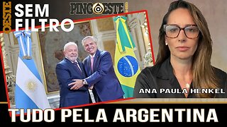 Lula vai ao FMI e BRICS pra ajudar Argentina [ANA PAULA HENKEL]