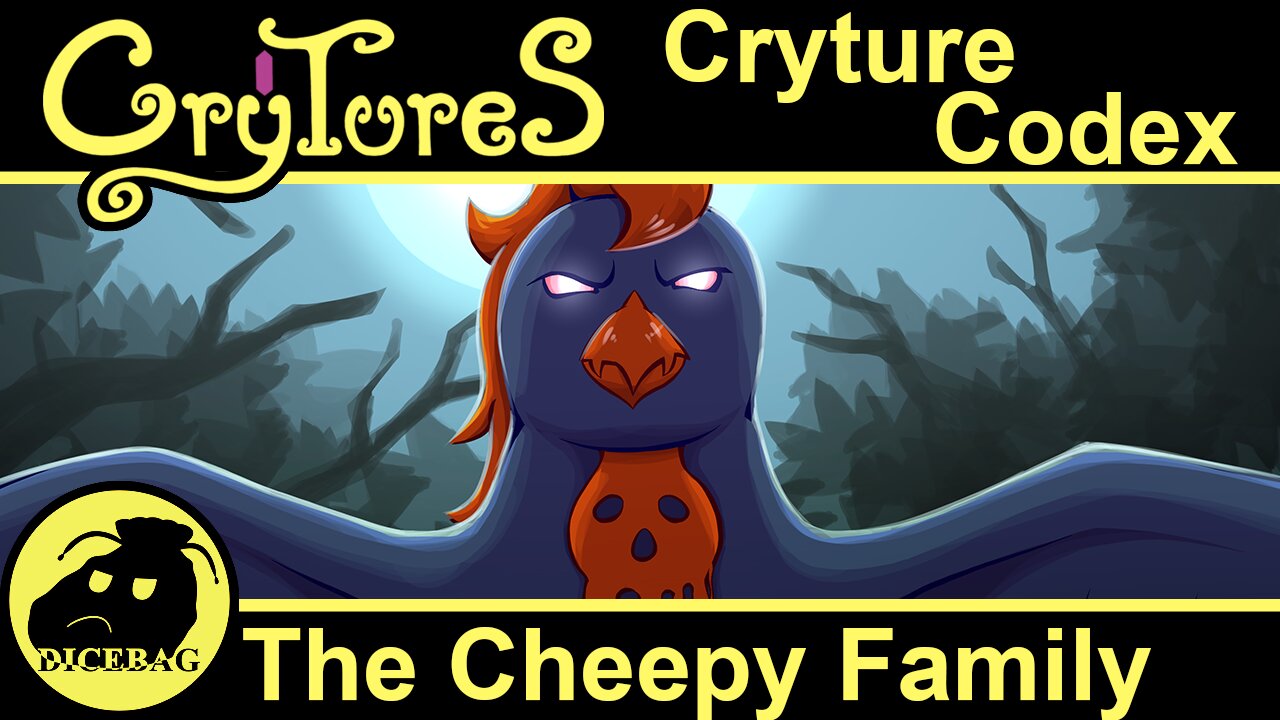 Cryture Codex - The Cheepy Family | Monster-Collecting TTRPG
