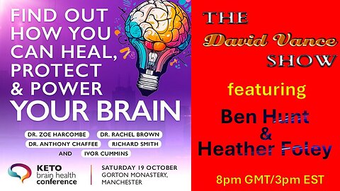 The David Vance Show with Ben Hunt and Heather Foley