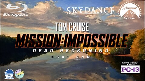 Opening and Closing to Mission: Impossible - Dead Reckoning Part One 2023 Blu-Ray (Both Discs)