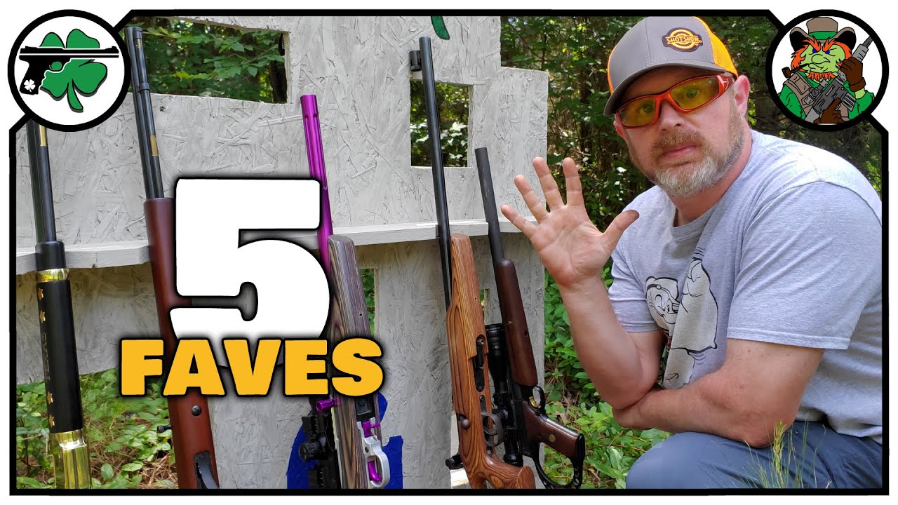 My TOP FIVE Favorite 22 Rifles May 2020 Edition