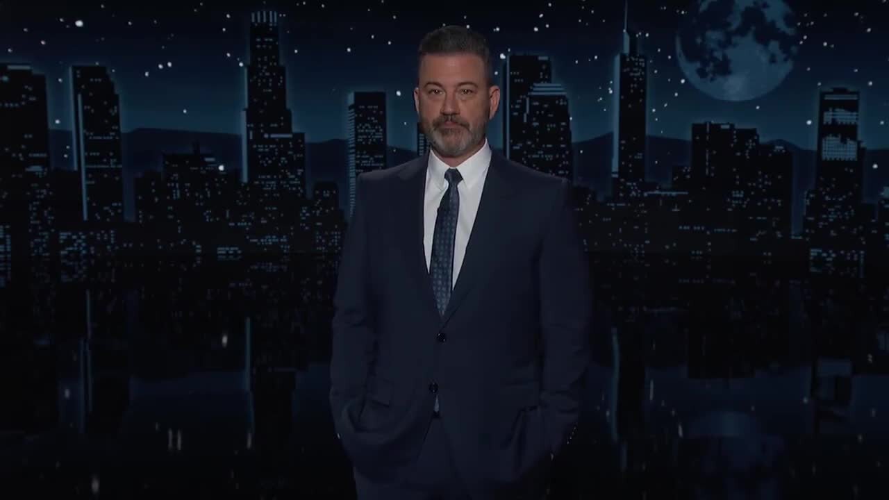Kimmel Explains the Types of Hurricane Categories Using Trump’s Wind Blown Hair