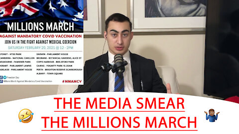 🔴 THE MEDIA SMEAR THE MILLIONS MARCH 🤣 🤷🏽‍♂️