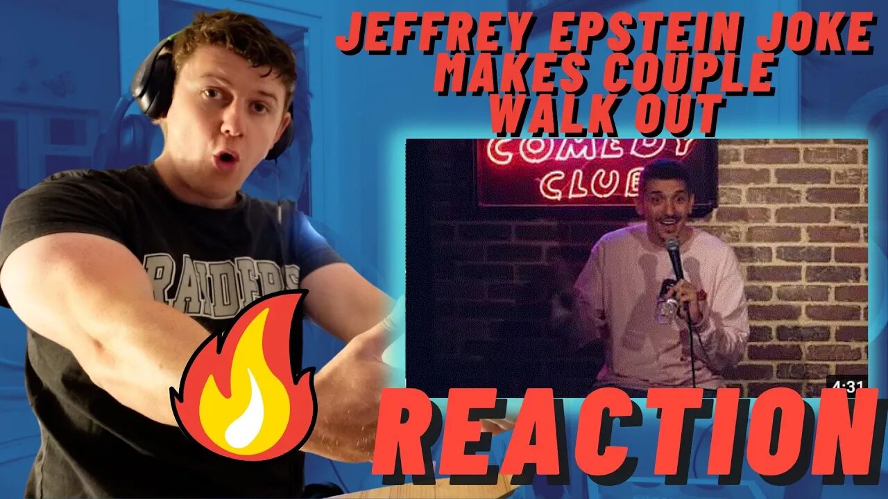 IRISH MAN REACTS TO Jeffrey Epstein Joke Makes Couple Walk Out | Andrew Schulz | Stand Up Comedy