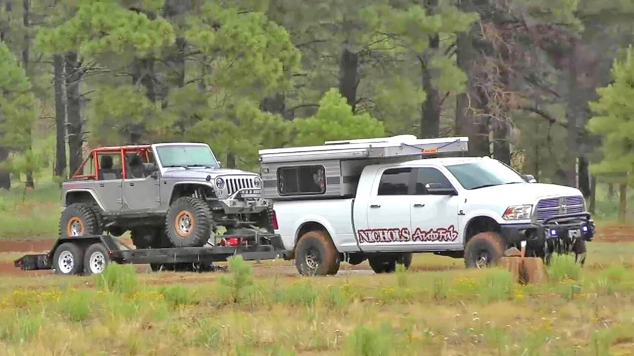 The Ultimate Truck Camper Tow Rig is FOR SALE - 600hp 6.7L Cummins Turbo Diesel MONSTER