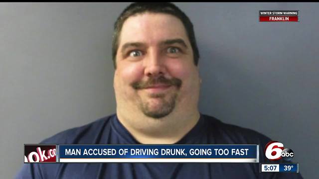 Intoxicated man clocked driving 110 mph in a 55 mph zone