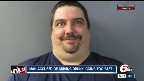 Intoxicated man clocked driving 110 mph in a 55 mph zone