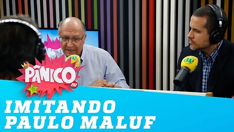 Geraldo Alckmin conta PIADA imitando Paulo Maluf!