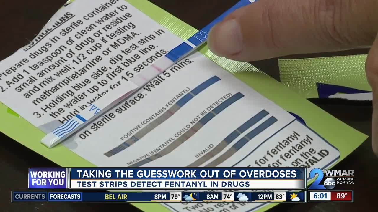 Taking the guesswork out of overdoses with test strips to detect fentanyl