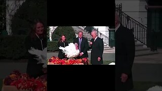 Biden and a turkey named Donald #shorts #joebiden #donaldtrump