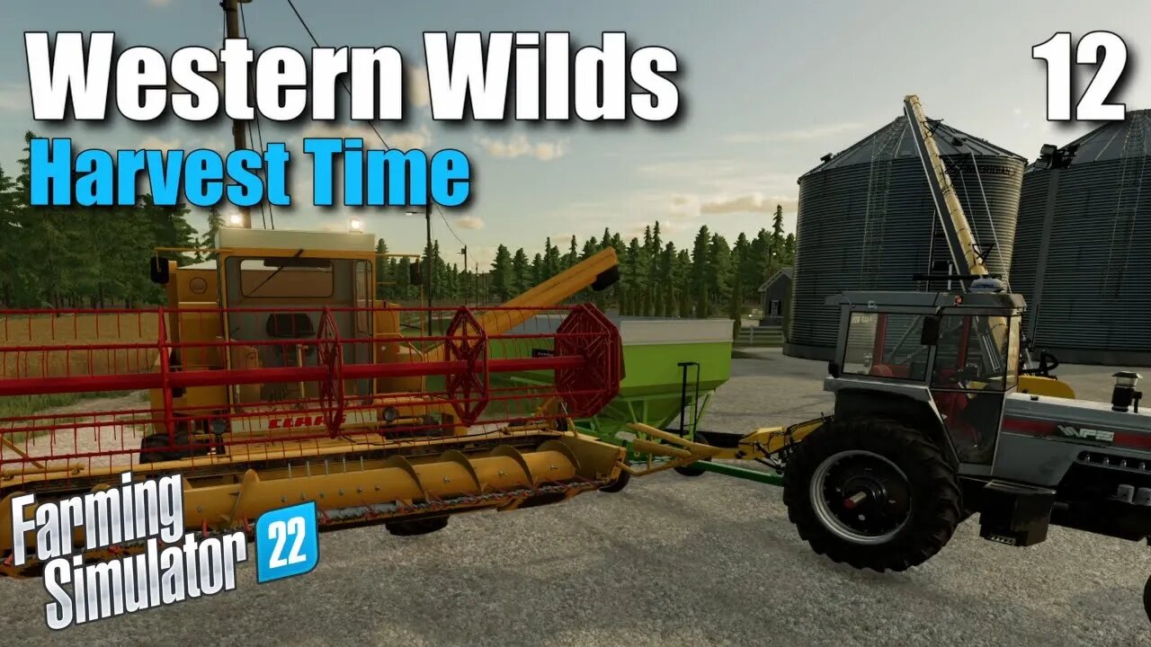 Our First Harvest & Lenny Update | Western Wilds #12 | FS22